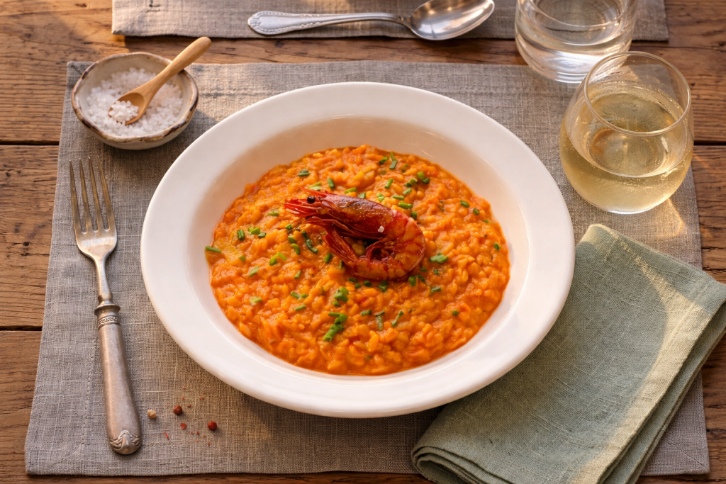 Arroz con carabineros | Receta de arroz meloso