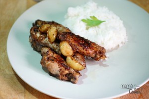 Alitas al ajillo