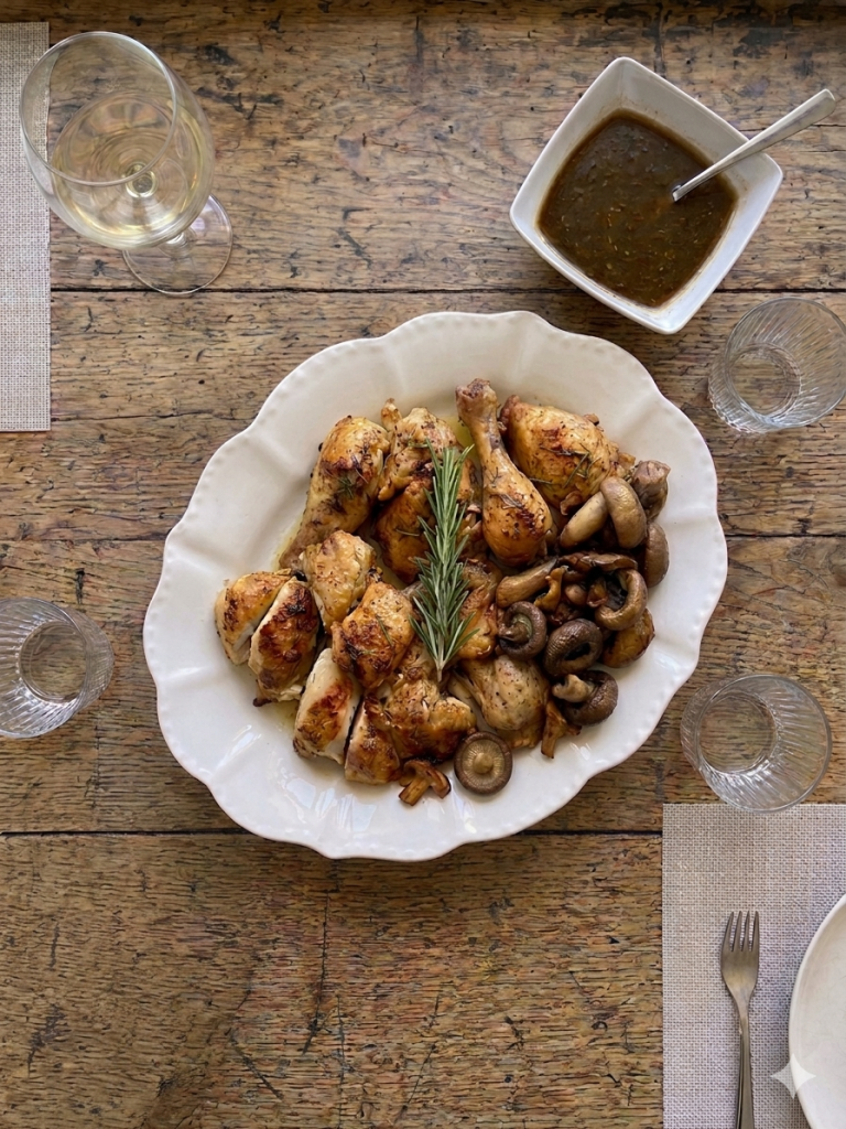 El pollo asado sencillo que te resuelve una comida sin complicarte la vida | Mamá ya sé cocinar