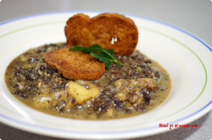 Revuelto de morcilla