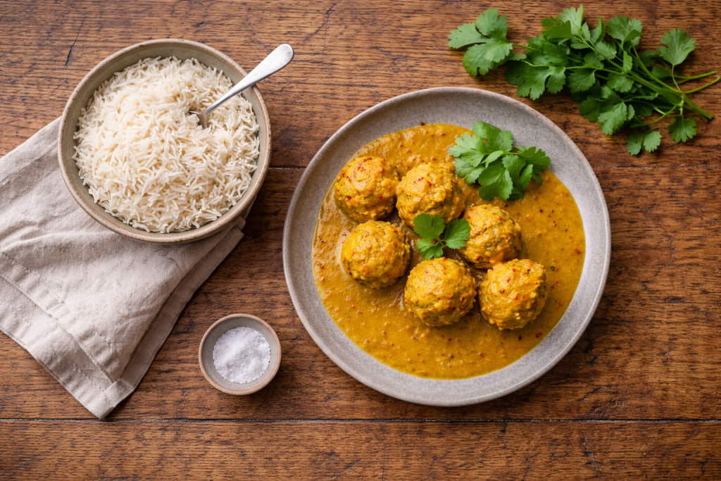 Las albóndigas al curry con leche de coco que sorprenden más de lo que parece | Mamá ya sé cocinar