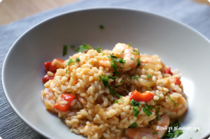 Arroz cremoso con marisco