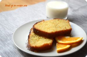 Bizcocho de naranja