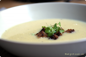 Crema de calabacín rapidísima e insuperable!