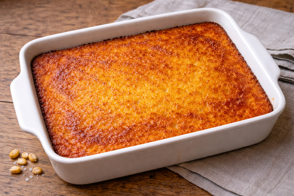 Pastel de Maíz, Pastel de Elote o Queque de Millo