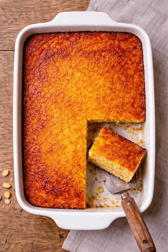 Pastel de Maíz, Pastel de Elote o Queque de Millo