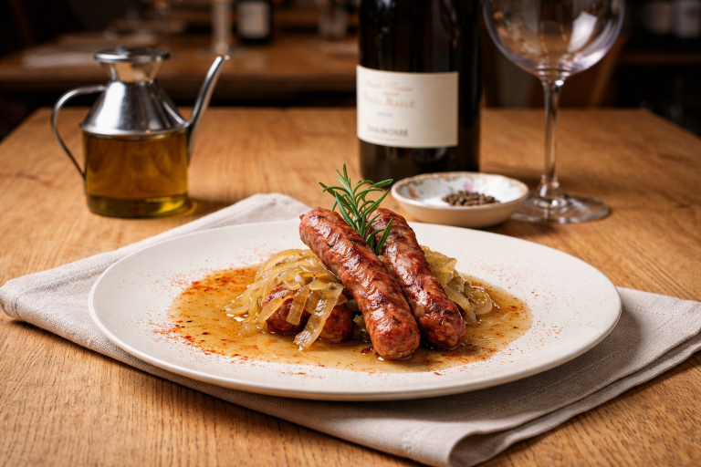 Salchichas al vino blanco: una receta fácil, rápida y muy de casa