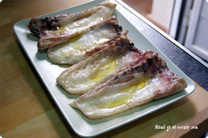 Ventresca de Lubina al horno