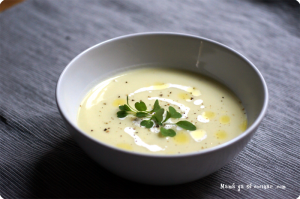 La vichyssoise de Luli!